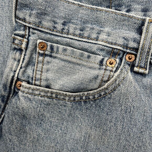 VTG Levi’s 501 Men’s Jeans 36x30 (Actual 34x29) Y2K Grunge Straight Leg Denim - Picture 2 of 12